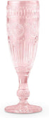 Vintage Inspired Pressed Glass Goblet